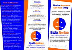 Bipolar Aberdeen Self