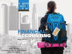 Financial Accounting and Accounting Standards