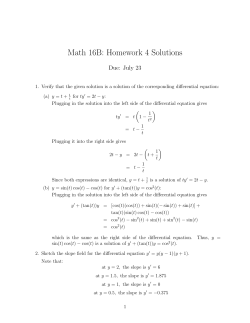 Solutions - Math Berkeley