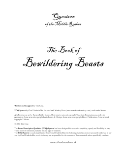 Sample pages - Silver Branch Games