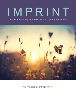 Imprint Fall 2016