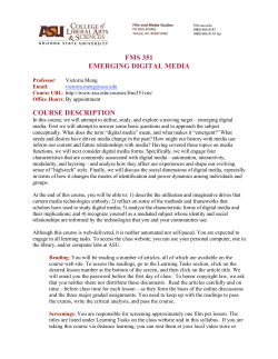 fms 351 emerging digital media course description