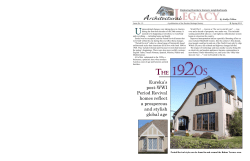 Eureka`s post-WWI Period Revival homes reflect a prosperous and