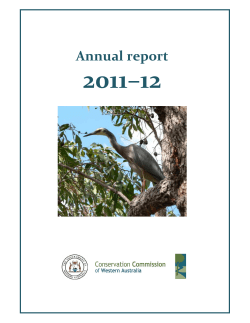 Conservation Commission (W.A.) - Parliament of Western Australia