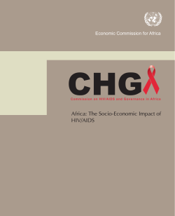 CHGA-Africa:The Socio Economic Impact of HIV/AIDS