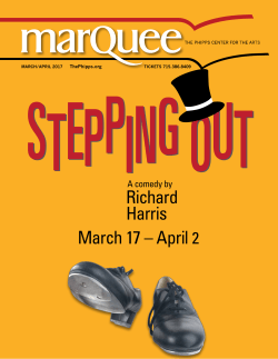 March 17 &ndash; April 2 Richard Harris