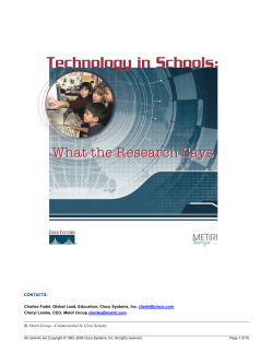 Technology in Schools