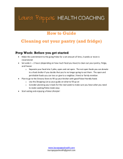 How to Guide Cleaning out your pantry (and fridge)