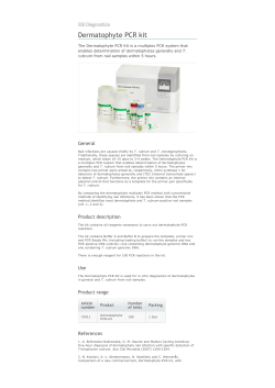 Dermatophyte PCR kit