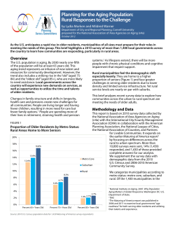Rural Responses to the Challenge