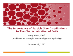 The Importance of Particle Size Distributions to The