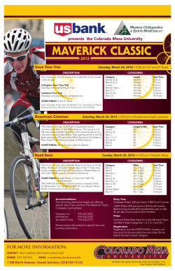 Event Flyer - USA Cycling
