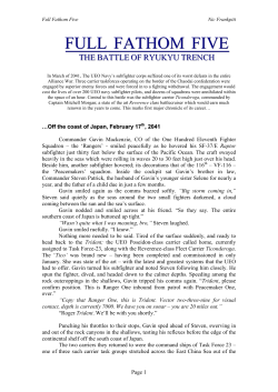 full fathom five full fathom five