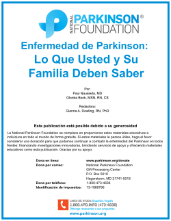 Lo Que Usted y Su Familia Deben Saber