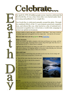 Earth Day - West Central Solid Waste District