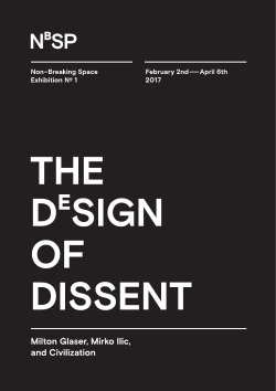 The Design of Dissent - Non
