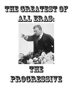 The Progressive Era