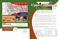 Fall/Winter - Upper Milford Township