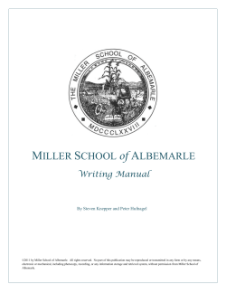 miller school albmearle - Miller School of Albemarle
