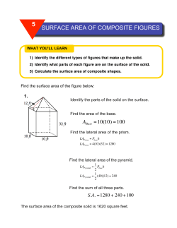 surface area of composite figures