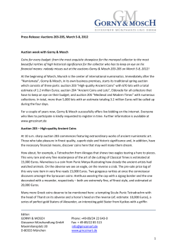 Editor - Gorny und Mosch, M&uuml;nchen Homepage