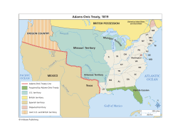 Adams-On&iacute;s Treaty, 1819