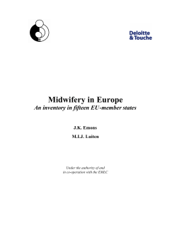 Midwifery in Europe
