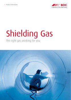 Shielding Gas - BOC Online Shop