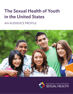 The Sexual Health of Youth in the United States