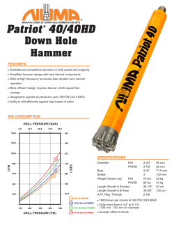 Patriot 40 - Wilson Drill Tools