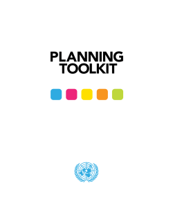 PLANNING TOOLKIT