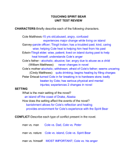 TOUCHING SPIRIT BEAR UNIT TEST REVIEW