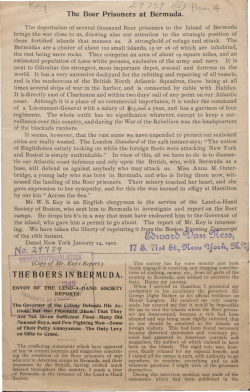 17 , 71 the boers in bermuda.