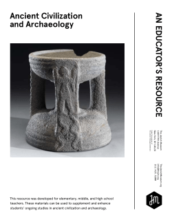 Ancient Civilization and Archaeology