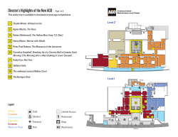 Director`s Highlights of the New AGO