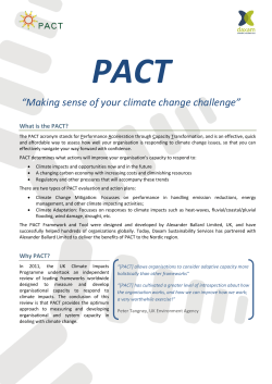 PACT - Daxam Sustainability Services