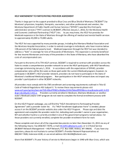 HELP AMENDMENT TO PARTICIPATING PROVIDER AGREEMENT
