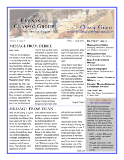 Jun 2015 - Events by Classic