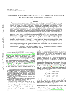The primordial deuterium abundance of the most metal