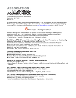 Full list of available 2011 PowerPoint Presentations