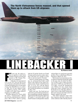 Linebacker I - Air Force Magazine