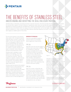 The Benefits of Stainless Steel WP-00032A