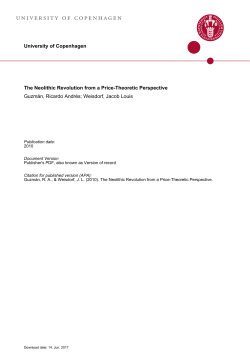 univERsity oF copEnhAGEn