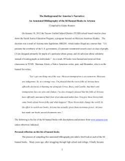 The Battleground for America`s Narrative: An
