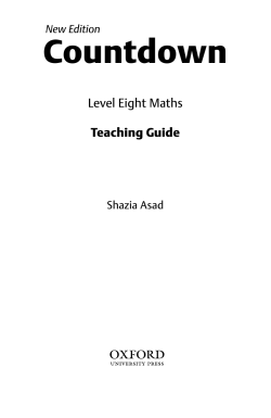 Teaching Guide 8