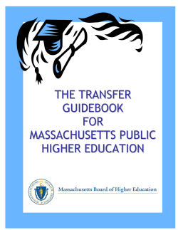 Transfer Guidebook  - Take IT and Go Anywhere