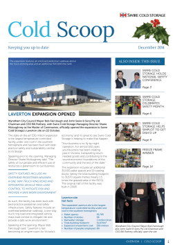 - Swire Cold Storage
