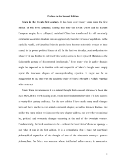 Preface to Second Edition of Karl Marx