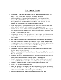Fun Dental Facts