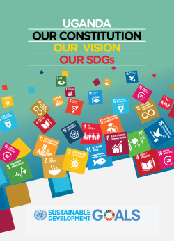 OUR CONSTITUTION OUR VISION OUR SDGs UGANDA